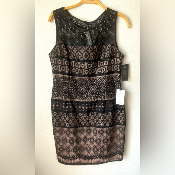 Vince Camuto cocktail lace dress